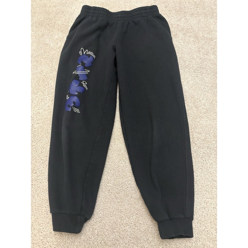 Boys Nike Graphic Logo Sweatpants Joggers Black Size XL